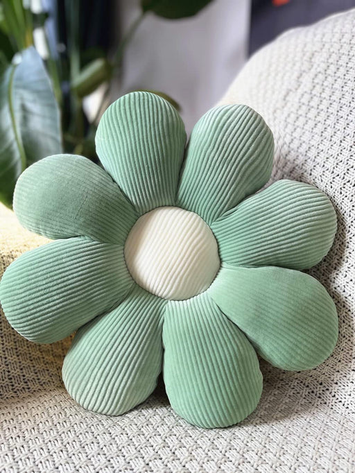 Flower Pillow，Flower Shaped Throw Pillow，Flower Floor Pillow Cushion Home Decorative Cute Seating Daisy Flower Cushion for Sofa Chair Bed