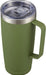 20 Oz Tumbler Mug with Lid and Straw, Insulated Travel Coffee Mug with Handle, Double Wall Stainless Steel Vacuum Coffee Tumbler, Thermal Coffee Cup, Navy Blue