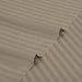 - Soft 100% Cotton Sheets, Full Size Sheet Sets, 4 Pc Set, 400 Thread Count Sateen Bedding, Deep Pocket Sheets, Cooling Sheets, Full Sheets, Stripe Bed Set (Stripe - Beige)