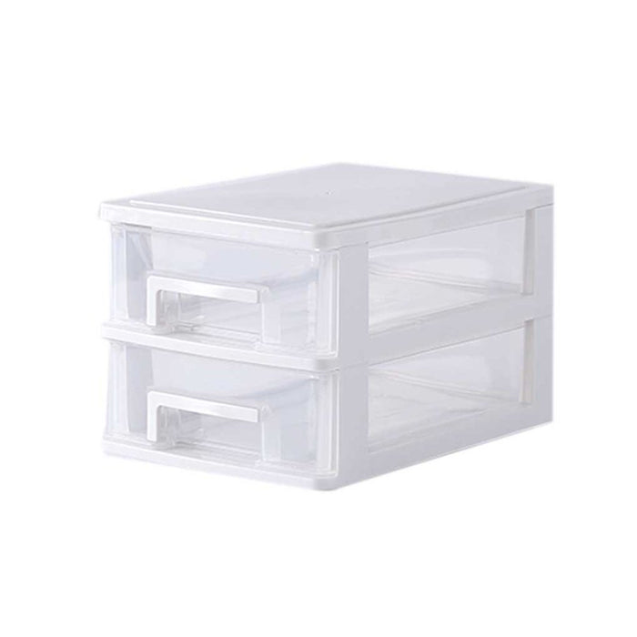 Transparent Table Drawer Home Office Paper Files Gadgets Makeup Tools Storage Box Multiple Layer Desk Organizer Case