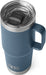 Rambler 20 Oz Travel Mug, Stainless Steel, Vacuum Insulated with Stronghold Lid, Black