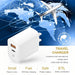 Iphone 11 12 13 14 Fast Charger [Apple Mfi Certified] 20W PD3.0 Type C Power Wall Charger with 3FT Charging Cable