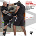 RDX Focus Boxing Punch Mitts, Punching Target, Punching Pad Maya Hide Leather Training Pads, Black