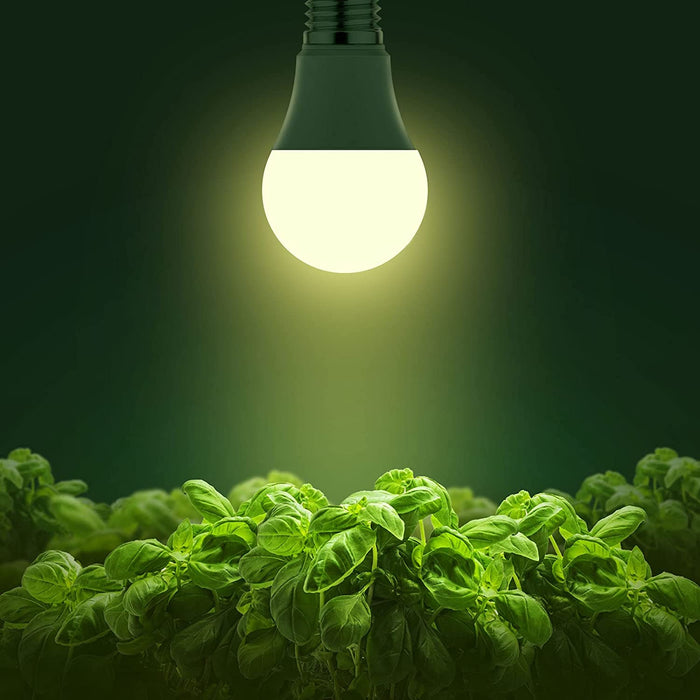 Grow Light Bulbs,  LED Grow Light Bulb A19 Bulb, Full Spectrum Grow Light Bulb, Plant Light Bulbs E26 Base, 11W Grow Bulb 100W Equivalent, Grow Light for Indoor Plants, Seed Starting, 2Pack