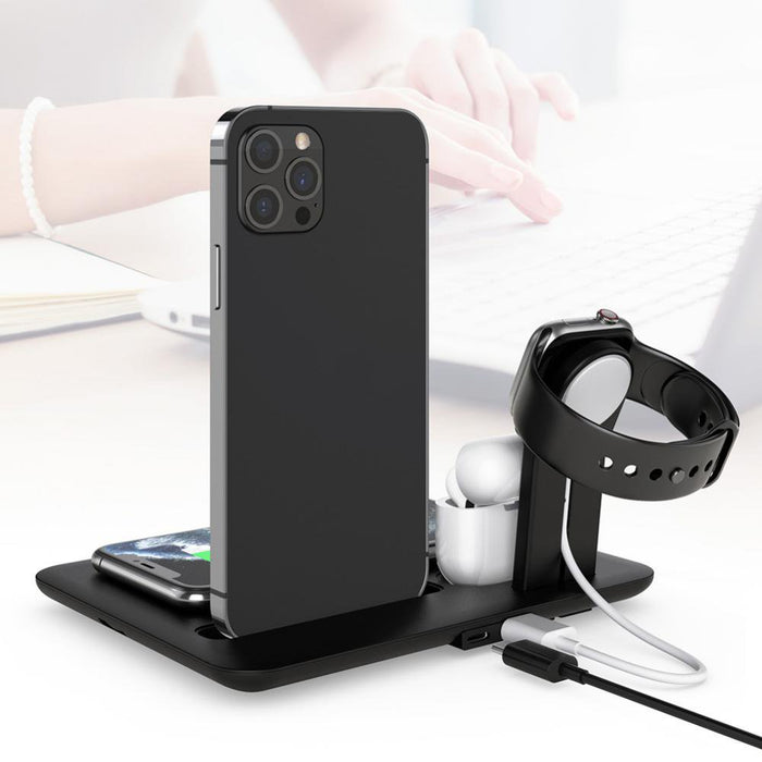 Five-In-One Wireless Charger for IOS and Android