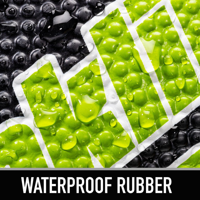 Junior Size Rubber Football - 12 Pack Deflated with Pump