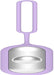 Sleep Instrument,Brain Massage Adjust Heart Rate,Headache Focus Attention,Small and Easy to Carry,Improve Deep Sleep (Purple)