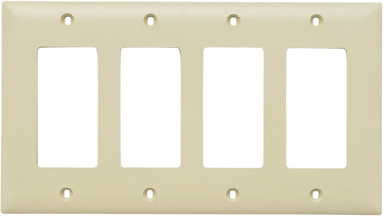 Legrand - Pass & Seymour TP263BK Pass & Seymour Tp263-Bk 3G Decor, 3-Gang, Black