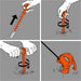 : the Ultimate Ground Anchor | Small 4 Pack Tent Stakes | Made in USA