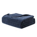 Better Homes & Gardens Indigo Blue Velvet Plush Throw, 50" X 72"