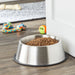 Vibrant Life Stainless Steel Paw Print Dog Bowl, Large, 101.44 Fl Oz