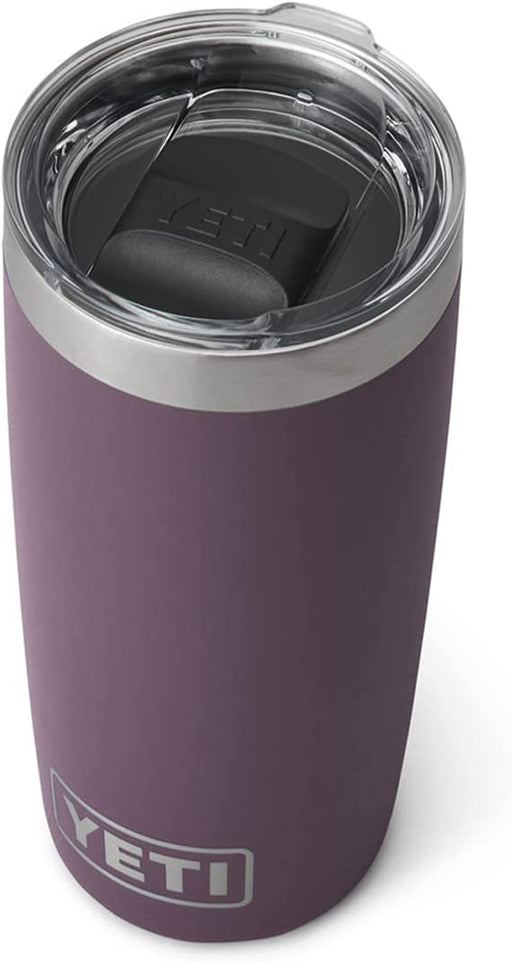 Rambler 10 Oz Tumbler, Stainless Steel, Vacuum Insulated with Magslider Lid, Nordic Purple