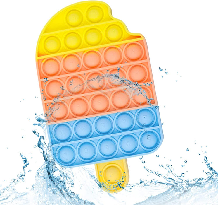 Push Pop Bubble Fidget Slug Sensory Toy - for Autism, Stress, Anxiety - Kids and Adults (Slug)