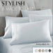 Ice Blue Queen Size Bed Sheets Set - 6 Pc Soft Bedding & Pillowcases Set W/ Deep Pockets - Breathable, Wrinkle Free & Fade Resistant