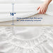 Bedsure Twin Sheets Set - Soft 1800 Twin Bed Sheets for Boys and Girls, 3 Pieces Hotel Luxury White Sheets Twin, Easy Care Polyester Microfiber Cooling Bed Sheet Set