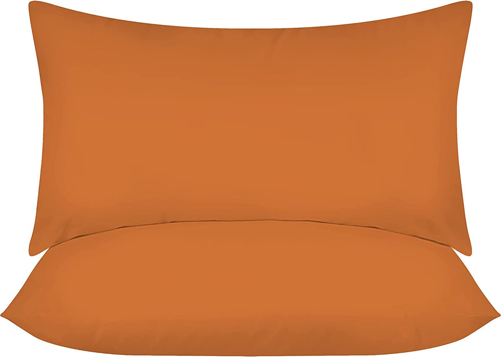 Throw Pillows Insert (Pack of 2, White) - 18 X 18 Inches Bed and Couch Pillows - Indoor Decorative Pillows
