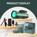 Piper Monocular Telescope, 12X55 HD Monocular for Adult with BAK4 Prism & FMC Lens, Lightweight Monocular with Smartphone Adapter Suitable for Bird Watching Hunting Wildlife Hiking Traveling