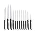 Mainstays 23 Piece Knife and Kitchen Tool Set with Wood Storage Block