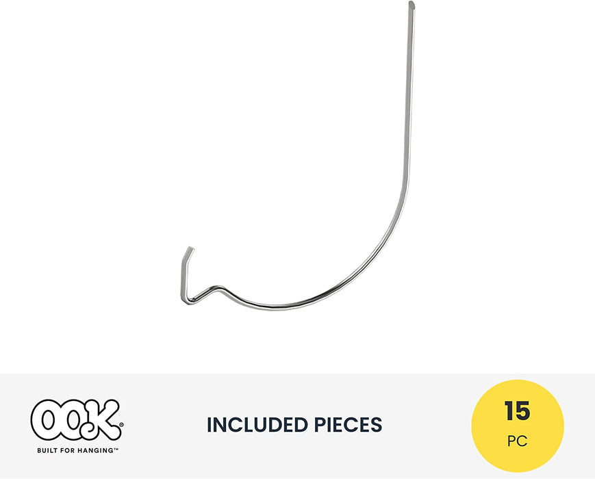 591821 Monkey H, Picture Hanger, Mirror Hanging for Drywall, Hangs up to 35 Pounds, Steel (10 Piece) , White