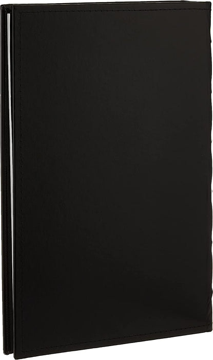 Pioneer Sewn Bonded Leather Bookbound Bi-Directional Photo Album, Holds 300 4X6" Photos, 3 per Page. Color: Black.