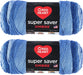 Red Heart Super Saver Jumbo Yarn, Sunny 2 Pack