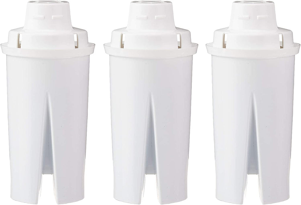 Replacement Water Filters for Water Pitchers, Compatible with Brita - 3-Pack