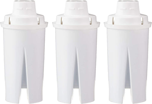 Replacement Water Filters for Water Pitchers, Compatible with Brita - 3-Pack