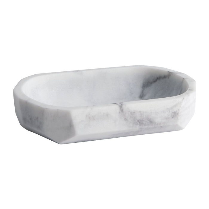 Sculpted Marble 3 Piece Resin Bath Accessory Set, Off-White by Better Homes & Gardens