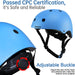 Kids Bike Helmet Ventilation & Adjustable Toddler Helmet for Ages 3-8 Kids Boys Girls Multi-Sport Helmet for Bicycle Skate Scooter, 5 Colors