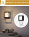 LED Night Light,  Night Lights Plug into Wall [2 Pack] with Dusk-To-Dawn Sensor, Dimmable Nightlights, Adjustable Brightness for Bathroom, Hallway, Bedroom,Kids Room,Stairway,Soft White 3000K