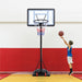 7-9.2 Ft. Height Adjustable Hoop Portable Basketball System Goal Outdoor Kids Youth with Wheels and Weighted Base