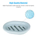 2Pcs Soap Dish with Drain, Soap Holder with Water Tray, Easy Cleaning Soap Saver Dry Stop, Mushy Soap Tray for Shower Bathroom Kitchen, Grey/Green/Blue/Pink
