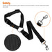 Dog Car Seat Belt,  2Pcs Headrest Restraint Seat Straps Dog Nylon Tether for Vehicle, Adjustable Pet Safety Leads Backseat Leash Cat Harness Seatbelt for Travel Daily Use, Black