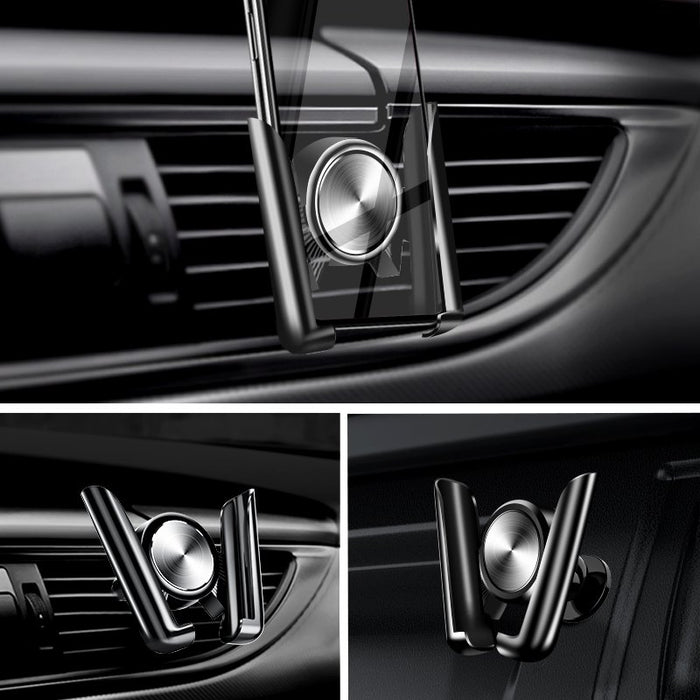 2021 Upgraded  Phone Car Holder with Stronger Vent Clip, Hands Free Cell Phone Holder for Car