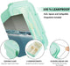 Kids Lunch Box - 3 Compartment Leakproof Lunch Container with Spoon & Fork - BPA Free - Portion-Controlled Meals and Snack Packing (Green)