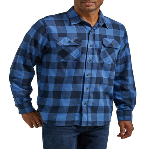 ® Men'S Long Sleeve Brushed Flannel Shirt