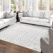 My Texas House Jessie, Transitional, Stripes, Woven Area Rug, 5'2" X 7'6"