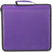 Case It 2" D-Ring Zipper Binder with 13" Tablet Pouch, Purple, LT-007