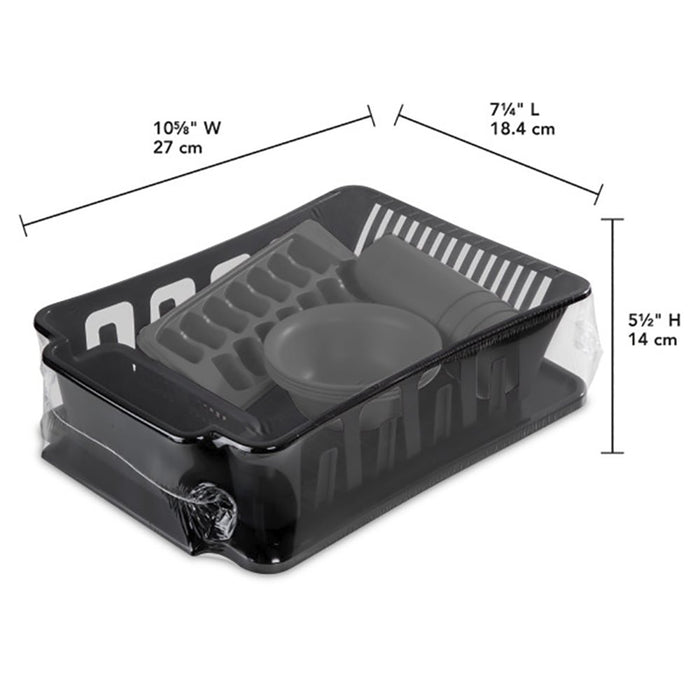 Sterilite 12 Piece Kitchen Set Plastic, Black