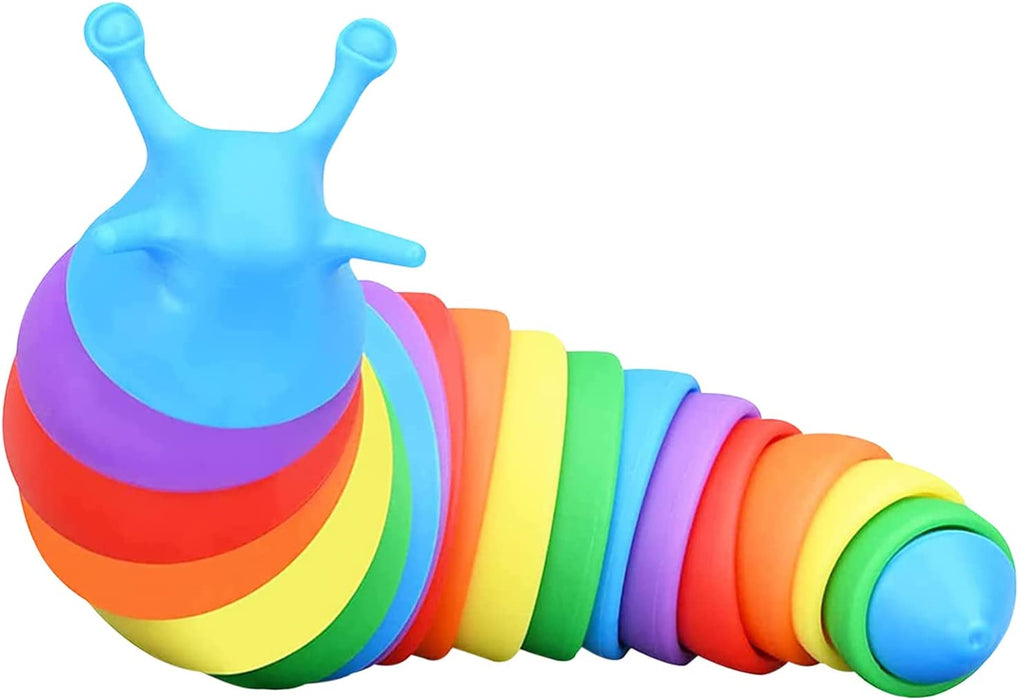 Push Pop Bubble Fidget Slug Sensory Toy - for Autism, Stress, Anxiety - Kids and Adults (Slug)