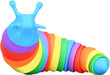 Push Pop Bubble Fidget Slug Sensory Toy - for Autism, Stress, Anxiety - Kids and Adults (Slug)