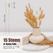 Dried Pampas Grass Boho Home Decor, 92Pcs Natural Flowers Bouquet Inc Lavender Bunny Tail Pompas Reed Neutral Bohemian Fall Decoration for Table Wedding Bedroom Western Vase Fireplace Christmas Décor