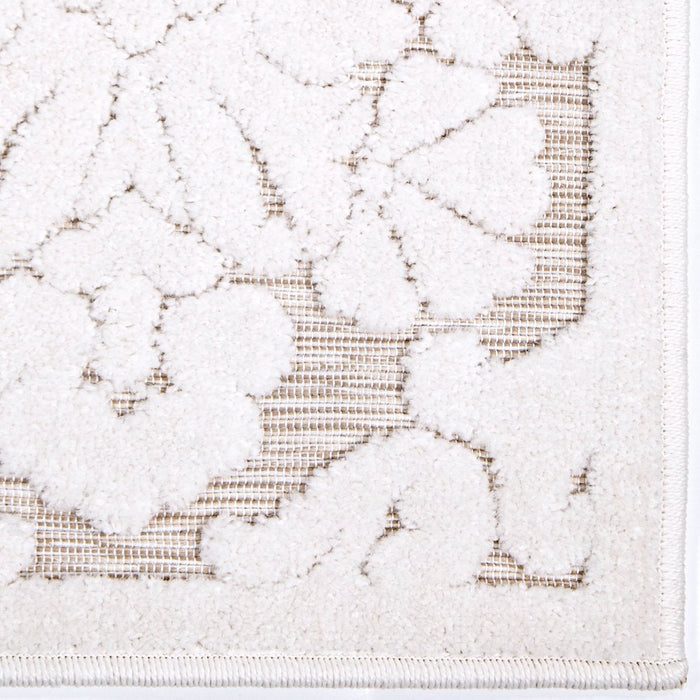 My Texas House Charlotte, Transitional, Damask, Woven Area Rug, 5'2" X 7'6"