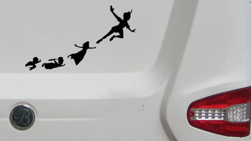 Peter Pan, Wendy and His Gang Inspired Novelty Wall/Laptop/Car Sticker/Nursery Décor Wall Sticker (10Cm X 17Cm)