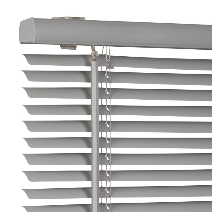 Cordless GII Deluxe Sundown 1" Room Darkening Mini Blind 30X64 - Grey