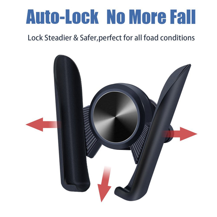 2021 Upgraded  Phone Car Holder with Stronger Vent Clip, Hands Free Cell Phone Holder for Car