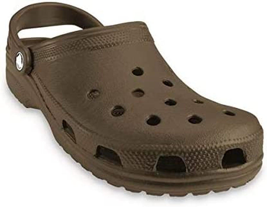 Unisex-Adult Classic Clogs (Best Sellers), Chocolate, 8 Women/6 Men