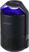 Indoor Insect Trap - Catcher & Killer for Mosquitos, Gnats, Moths, Fruit Flies - Non-Zapper Traps for inside Your Home - Catch Insects Indoors with Suction, Bug Light & Sticky Glue (Black)
