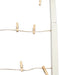 DII Clothesline Collage, Photo Display Collection, Rustic White, 26X29.75"