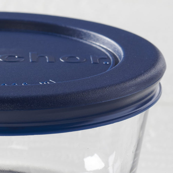 Anchor Hocking 8 Piece round Glassware Value Pack, 1 Cup Capacity, Food Storage Set